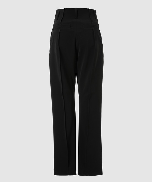 YOHEI OHNO（ヨウヘイオオノ）の「"Our Basic" Semi Flare Trousers（その他パンツ・レディース・ブラック・36/38）」の2枚目の写真