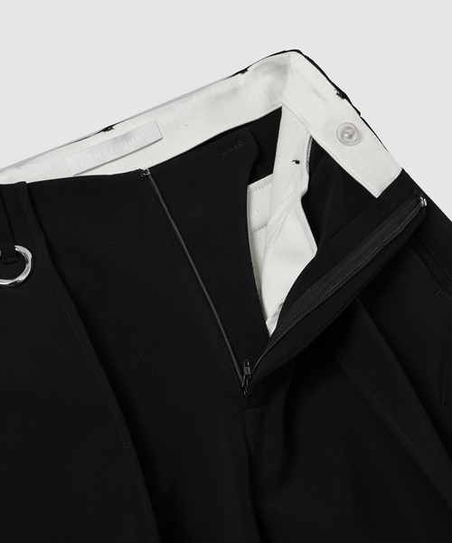 YOHEI OHNO（ヨウヘイオオノ）の「"Our Basic" Semi Flare Trousers（その他パンツ・レディース・ブラック・36/38）」の3枚目の写真