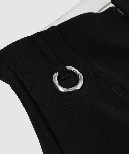 YOHEI OHNO（ヨウヘイオオノ）の「"Our Basic" Semi Flare Trousers（その他パンツ・レディース・ブラック・36/38）」の5枚目の写真