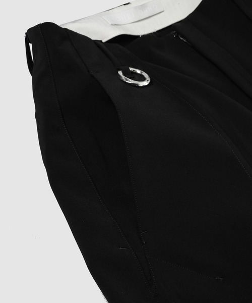 YOHEI OHNO（ヨウヘイオオノ）の「"Our Basic" Semi Flare Trousers（その他パンツ・レディース・ブラック・36/38）」の6枚目の写真