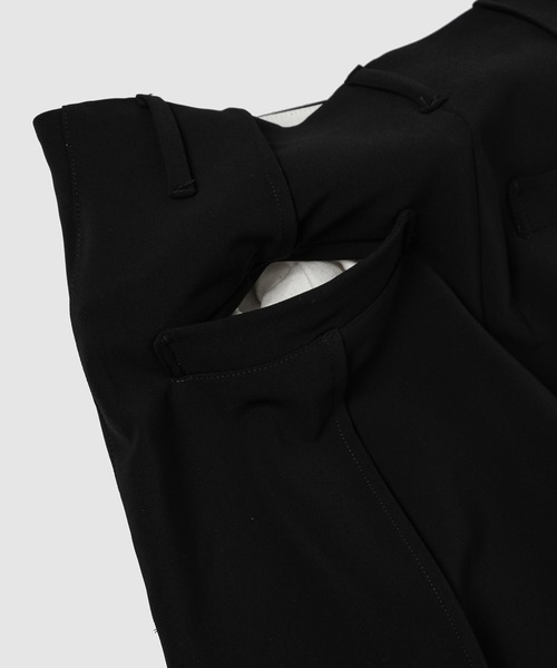 YOHEI OHNO（ヨウヘイオオノ）の「"Our Basic" Semi Flare Trousers（その他パンツ・レディース・ブラック・36/38）」の7枚目の写真
