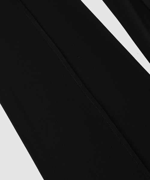 YOHEI OHNO（ヨウヘイオオノ）の「"Our Basic" Semi Flare Trousers（その他パンツ・レディース・ブラック・36/38）」の8枚目の写真