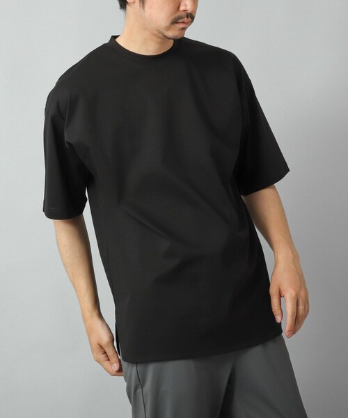NOLLEY’S（ノーリーズ）の「【ACTIVE SECT】《限定展開》両面シルケット ラウンドテールTシャツ 25SS（Tシャツ/カットソー・メンズ・グレイッシュブルー/ホワイト/ブラック・L/M/S）」の20枚目の写真