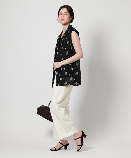 UNITED ARROWS(ユナイテッドアローズ)の「Spiree Asami イージーパンツ WHITE(その他パンツ・レディース・オフホワイト・38/36)」の5枚目の写真