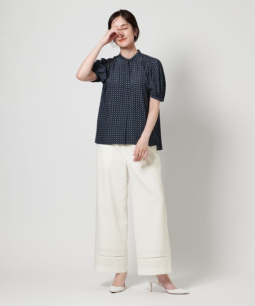 UNITED ARROWS(ユナイテッドアローズ)の「Spiree Asami イージーパンツ WHITE(その他パンツ・レディース・オフホワイト・38/36)」の6枚目の写真