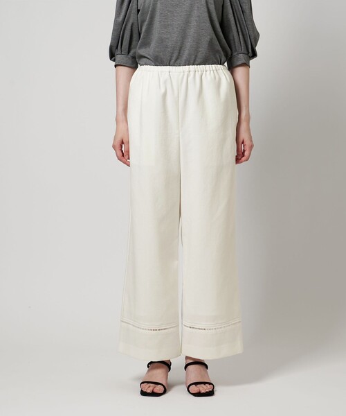 UNITED ARROWS(ユナイテッドアローズ)の「Spiree Asami イージーパンツ WHITE(その他パンツ・レディース・オフホワイト・38/36)」の7枚目の写真