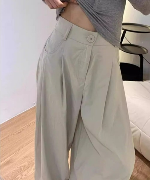 REBALANCE（リバランス）の「カラーワイドパンツ（その他パンツ・レディース・C/E/B/A・LARGE/MEDIUM）」の5枚目の写真