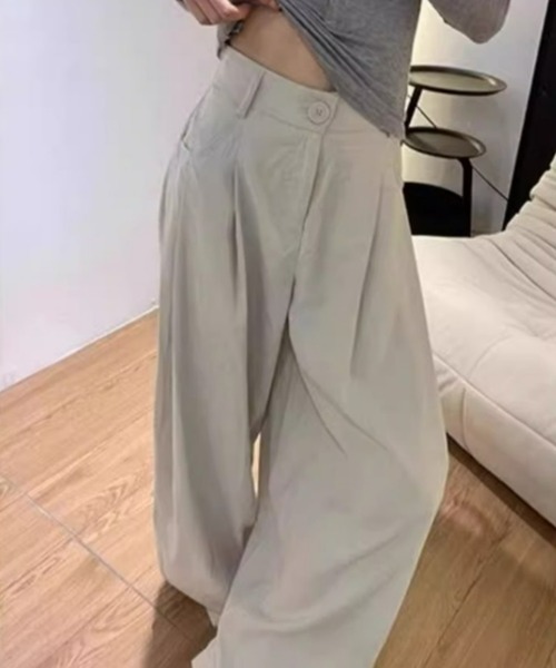 REBALANCE（リバランス）の「カラーワイドパンツ（その他パンツ・レディース・C/E/B/A・LARGE/MEDIUM）」の8枚目の写真