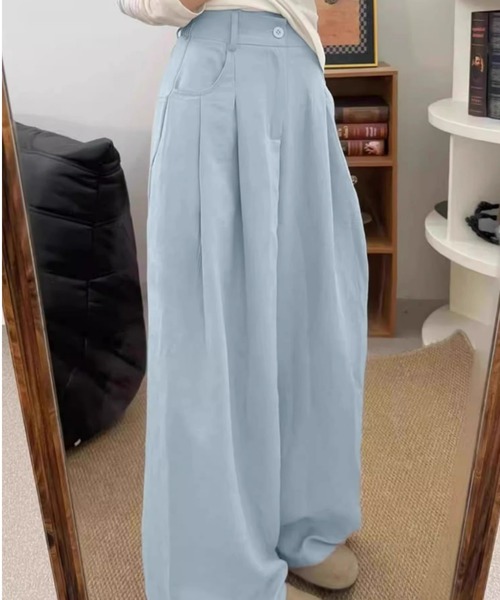 REBALANCE（リバランス）の「カラーワイドパンツ（その他パンツ・レディース・C/E/B/A・LARGE/MEDIUM）」の13枚目の写真
