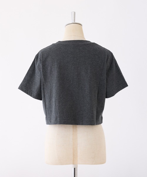 one after another NICE CLAUP(ワンアフターアナザーナイスクラップ)の「ネコ/リボンアソートショートTシャツ(Tシャツ/カットソー・レディース・ブラック/オフホワイト/チャコールグレー/ホワイト・FREE)」の7枚目の写真