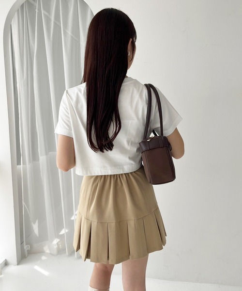 one after another NICE CLAUP(ワンアフターアナザーナイスクラップ)の「ネコ/リボンアソートショートTシャツ(Tシャツ/カットソー・レディース・ブラック/オフホワイト/チャコールグレー/ホワイト・FREE)」の22枚目の写真