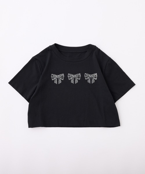 one after another NICE CLAUP(ワンアフターアナザーナイスクラップ)の「ネコ/リボンアソートショートTシャツ(Tシャツ/カットソー・レディース・ブラック/オフホワイト/チャコールグレー/ホワイト・FREE)」の19枚目の写真