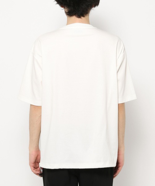 LAKOLE(ラコレ)の「シルケットドロスト半袖T / 425030(Tシャツ/カットソー・メンズ・グリーン/ホワイト/ブラック・LARGE/MEDIUM)」の6枚目の写真