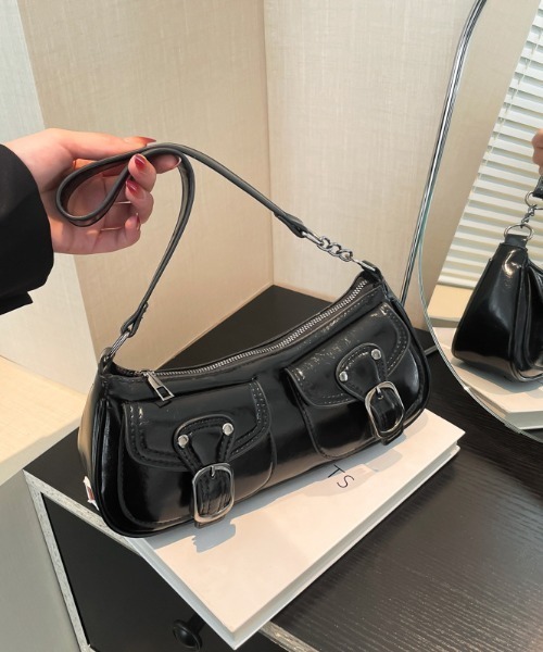 mebole(メボレ)の「デュオポケットヴィンテージショルダー(ショルダーバッグ・レディース・ブラウン/ホワイト/ブラック・FREE)」の22枚目の写真