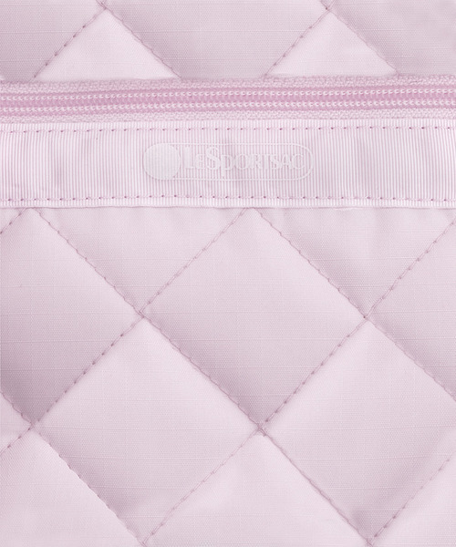 PERFECT COSME POUCH2 マシュマロピンクキルトコスメティック