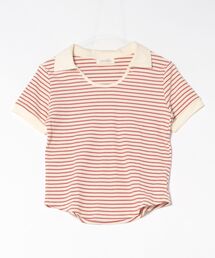 ボーダー クルーネックTシャツ