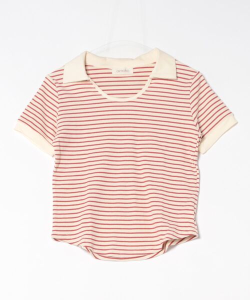 the9shop 新品未使用 love PEARL T-shirts ボーダー overprint/オーバープリント/【LHP EXCLUSIVE】Shopper Tee