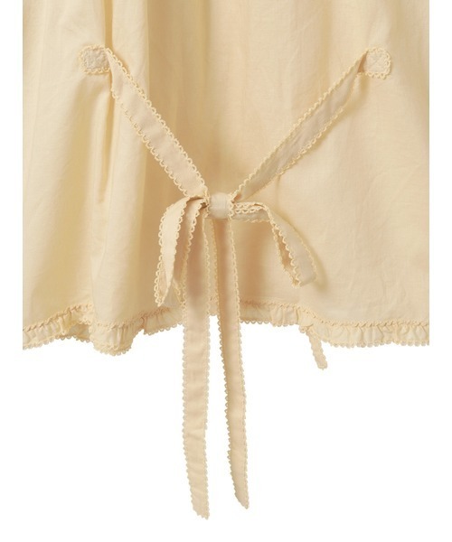 PINK HOUSE（ピンクハウス）の「ローンフリルブラウス（シャツ/ブラウス・レディース・ホワイト/ブラック/ピンク/イエロー/ミント/ラベンダー・フリー）」の13枚目の写真