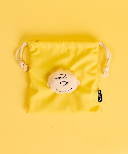 PEANUTS（ピーナッツ）の「【 PEANUTS / ピーナッツ 】ボアフェイス巾着ポーチ　NJI（ポーチ・レディース・ネイビー/オレンジ/イエロー/ブルー/グリーン/レッド/レッド系その他・FREE）」の16枚目の写真