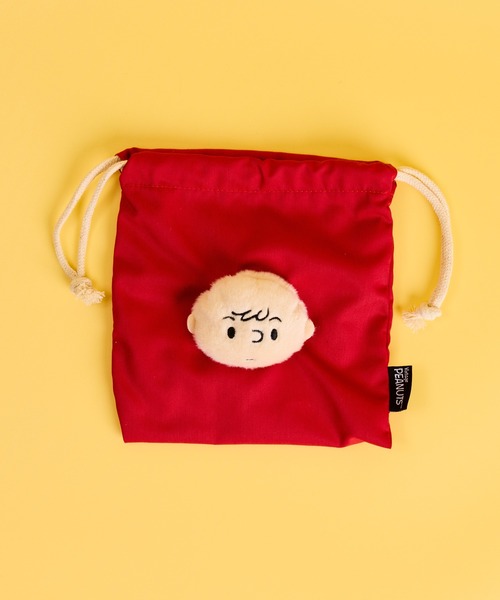 PEANUTS（ピーナッツ）の「【 PEANUTS / ピーナッツ 】ボアフェイス巾着ポーチ　NJI（ポーチ・レディース・ネイビー/オレンジ/イエロー/ブルー/グリーン/レッド/レッド系その他・FREE）」の20枚目の写真