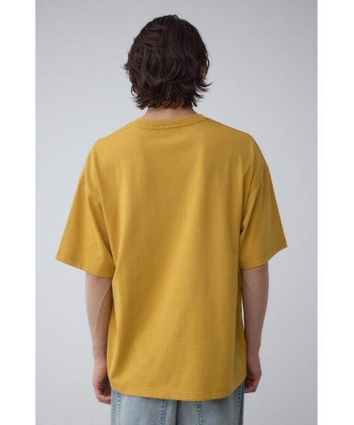 AZUL by moussy（アズールバイマウジー）の「フォト切り替えTシャツ（Tシャツ/カットソー・メンズ・オフホワイト/ブルー/ブラック/ライトイエロー・LARGE/MEDIUM）」の5枚目の写真