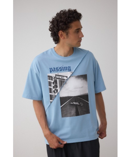 Tシャツ・カットソー DROLE FLEURI Short Sleeve T-Shirt TS148-CO001-CM Unisex skateboard Simpson Print cotton short-sleeved T-shirt
