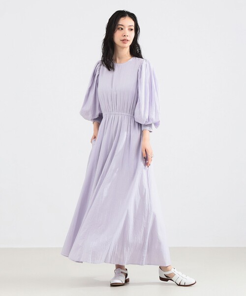 NE QUITTEZ PAS!(ヌキテパ)の「【1/1値下げ】ne Quittez pas / ルレックス ストライプ ワンピース(ワンピース・レディース・パープル系その他2・ONE SIZE)」の19枚目の写真