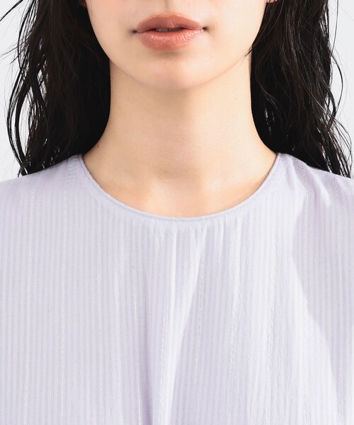 NE QUITTEZ PAS!(ヌキテパ)の「【1/1値下げ】ne Quittez pas / ルレックス ストライプ ワンピース(ワンピース・レディース・パープル系その他2・ONE SIZE)」の11枚目の写真