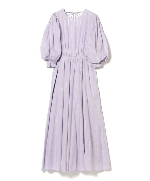 NE QUITTEZ PAS!(ヌキテパ)の「【1/1値下げ】ne Quittez pas / ルレックス ストライプ ワンピース(ワンピース・レディース・パープル系その他2・ONE SIZE)」の15枚目の写真