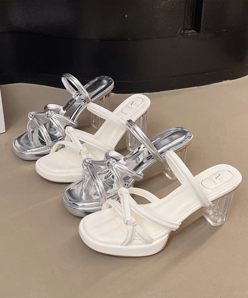 miniministore ウエッジサンダル レディース夏靴キラキラ