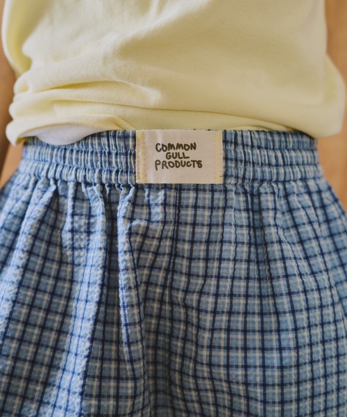 common gull products.（コモンガルプロダクツ）の「鮮やかなまま残る記憶のショートパンツ（その他パンツ・レディース・ブルー系/イエロー系・LARGE/MEDIUM/SMALL）」の10枚目の写真