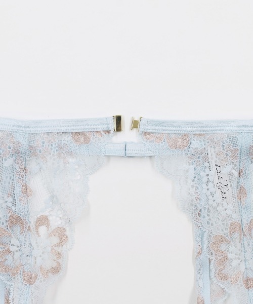 ANNEBRA（アンブラ）の「Waltz レースガーターベルト（その他アンダーウェア/インナー・レディース・ライトブルー/ネイビー・F）」の9枚目の写真