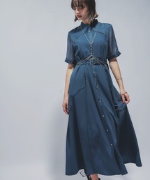 HARE 半袖 ワンピース 黒 青 シースルー 大人 モード系 楽天市場】【SALE／14%OFF】パイピングシアーワンピース HARE