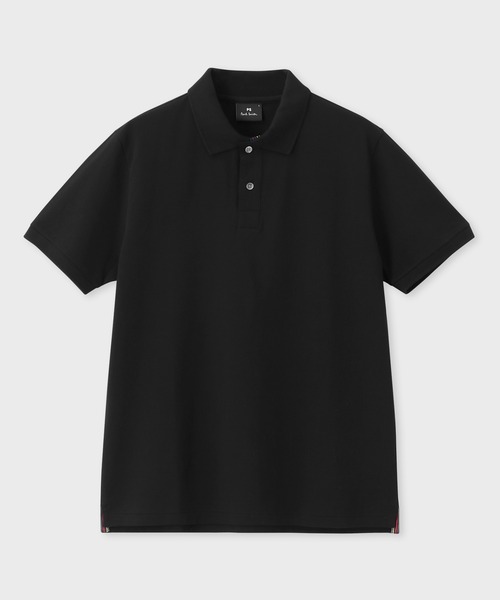 ☆50%割引☆PIA SPORTS ストライプポロシャツ ブラック　М スポーツストライプ ポロシャツ【252507 534LR】（ポロシャツ