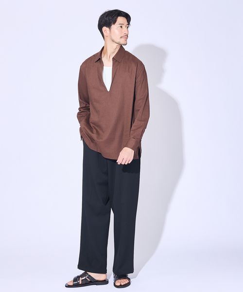 alfredoBANNISTER（アルフレッドバニスター）の「【WEB別注】マルチクロスレザーサンダル（サンダル・メンズ・ブラック/その他・42/40/43/41/44/45）」の15枚目の写真