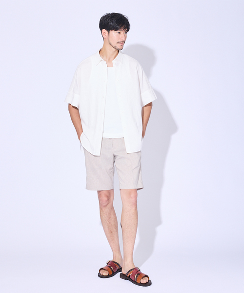 alfredoBANNISTER（アルフレッドバニスター）の「【WEB別注】マルチクロスレザーサンダル（サンダル・メンズ・ブラック/その他・42/40/43/41/44/45）」の21枚目の写真