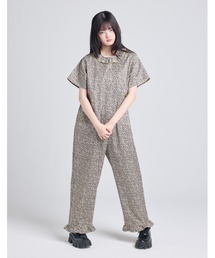 ARCHIVER（アーカイバ）の「【8】【it】【little sunny bite】leopard all in one（つなぎ/オールインワン）」
