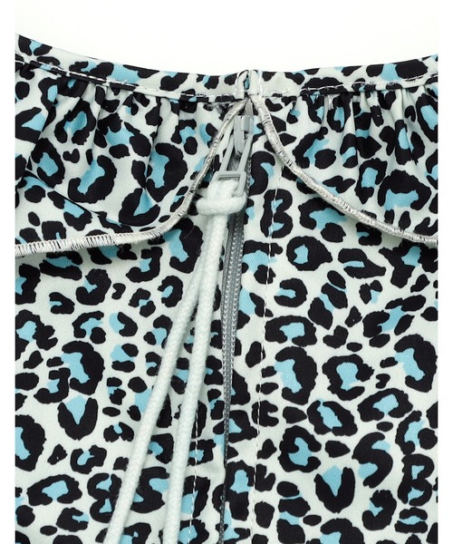 Little sunny bite(リトルサニーバイト)の「【8】【it】【little sunny bite】leopard all in one(つなぎ/オールインワン・レディース・ベージュ/ブルー/ブラウン・MEDIUM/SMALL)」の5枚目の写真