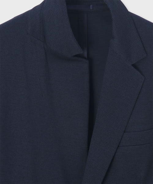 Paul Smith（ポールスミス）の「マイクロハウンドトゥース シングル2ボタンジャケット【253151 2324L】（テーラードジャケット・メンズ・グレー/ネイビー・SMALL/MEDIUM/LARGE/X-LARGE/L2）」の6枚目の写真