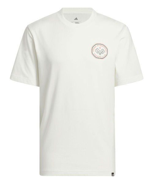 adidas(アディダス)の「アディダス adidas カントリークラブ シーニック(Tシャツ/カットソー・メンズ・オフホワイト/ダークグリーン・S/M/L/LL/3L)」の7枚目の写真