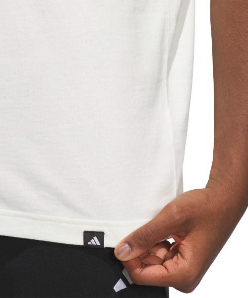 adidas(アディダス)の「アディダス adidas カントリークラブ シーニック(Tシャツ/カットソー・メンズ・オフホワイト/ダークグリーン・S/M/L/LL/3L)」の6枚目の写真