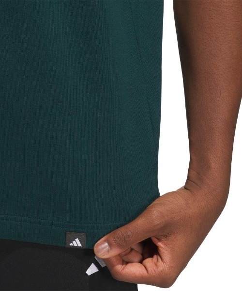 adidas(アディダス)の「アディダス adidas カントリークラブ シーニック(Tシャツ/カットソー・メンズ・オフホワイト/ダークグリーン・S/M/L/LL/3L)」の11枚目の写真