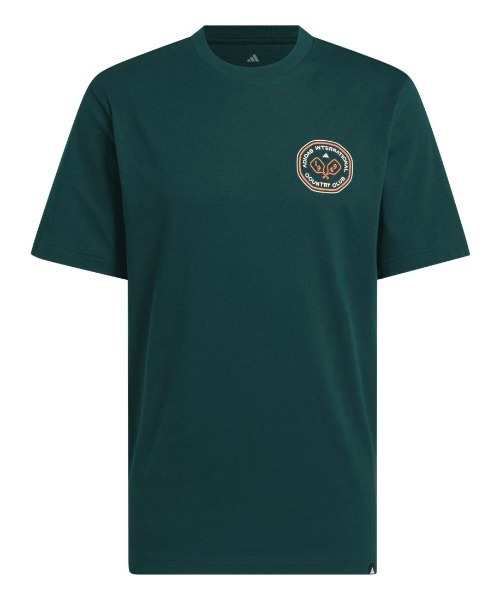 adidas(アディダス)の「アディダス adidas カントリークラブ シーニック(Tシャツ/カットソー・メンズ・オフホワイト/ダークグリーン・S/M/L/LL/3L)」の12枚目の写真