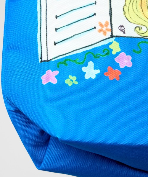 salle de bal（サルデバル）の「【 ADo Mizumori / 水森亜土 】カラートートバッグ　WNI（トートバッグ・レディース・レッド/ブルー・FREE）」の5枚目の写真