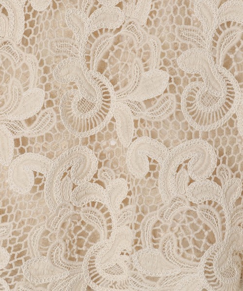 セール】エンブロイダリーレースベスト（ベスト）｜BAYFLOW