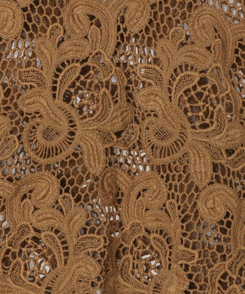 BAYFLOW（ベイフロー）の「エンブロイダリーレースベスト（ベスト・レディース・アイボリー/ブラック/キャメル・FREE）」の15枚目の写真