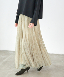IENA | レースプリーツスカート(スカート)