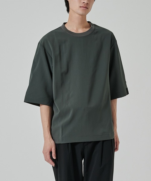 N.HOOLYWOOD（N.ハリウッド）の「【N.HOOLYWOOD】別注 2255-CS60-003 T-SHIRT（Tシャツ/カットソー・メンズ・ダークグレー/ブラック・36/38）」の2枚目の写真