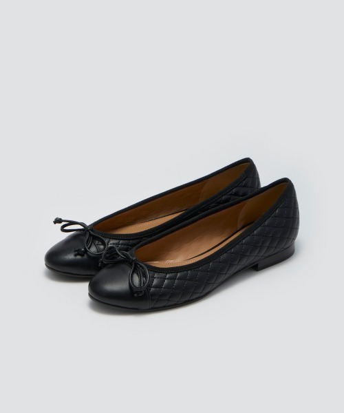 PELLICO ペリーコ パンプス ブラック 黒 24 37 ペリーコ PELLICO ANELLI フラットパンプス （BLACK） -靴