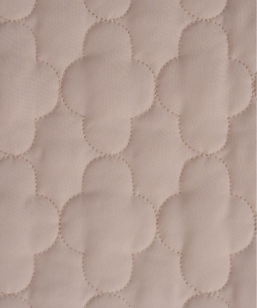 PUPPAPUPO（プッパプーポ）の「【撥水】 洗える ノーカラー キルティング ジャケット（ブルゾン・キッズ・モカ/グレイッシュベージュ/アイボリー・80/90/100/110）」の7枚目の写真